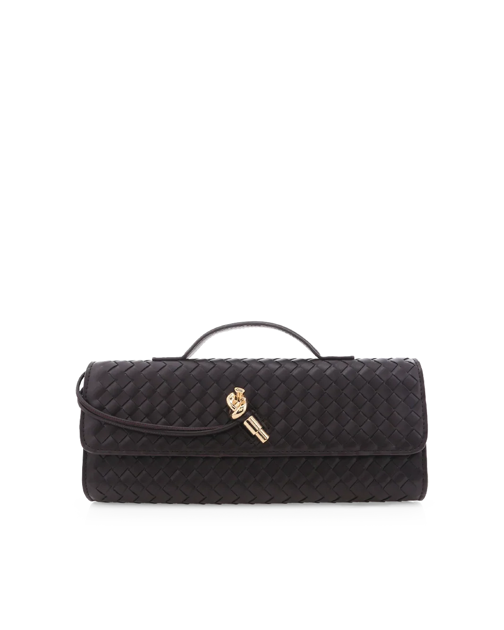 ALICE CLUTCH BAG - DARK CACAO
