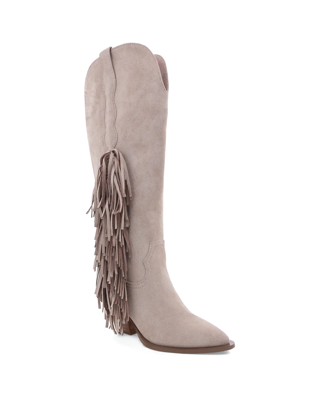 ARDIE - LIGHT BEIGE SUEDE