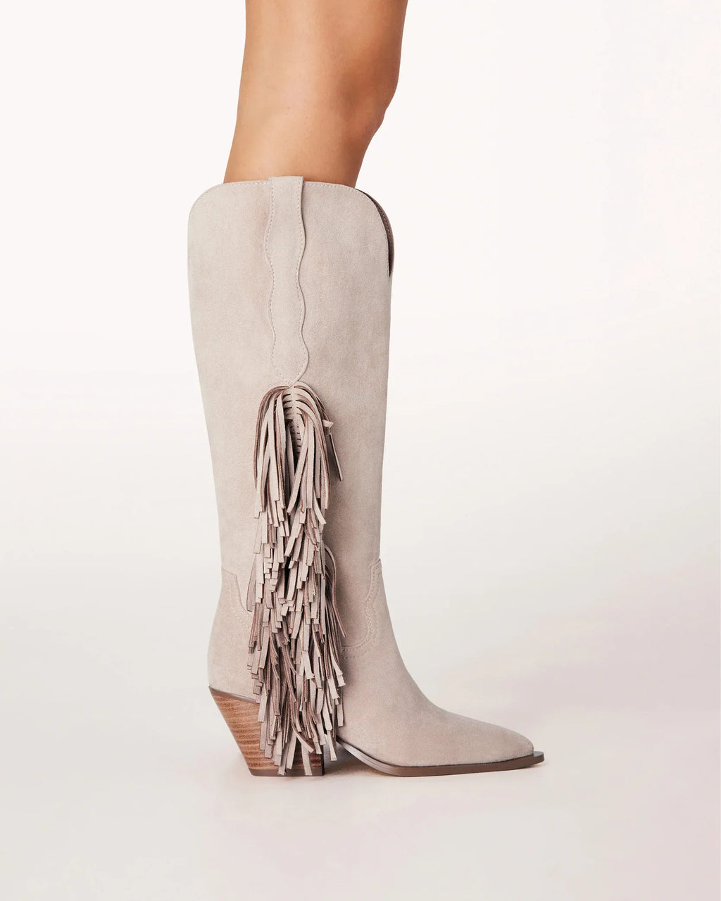 ARDIE - LIGHT BEIGE SUEDE