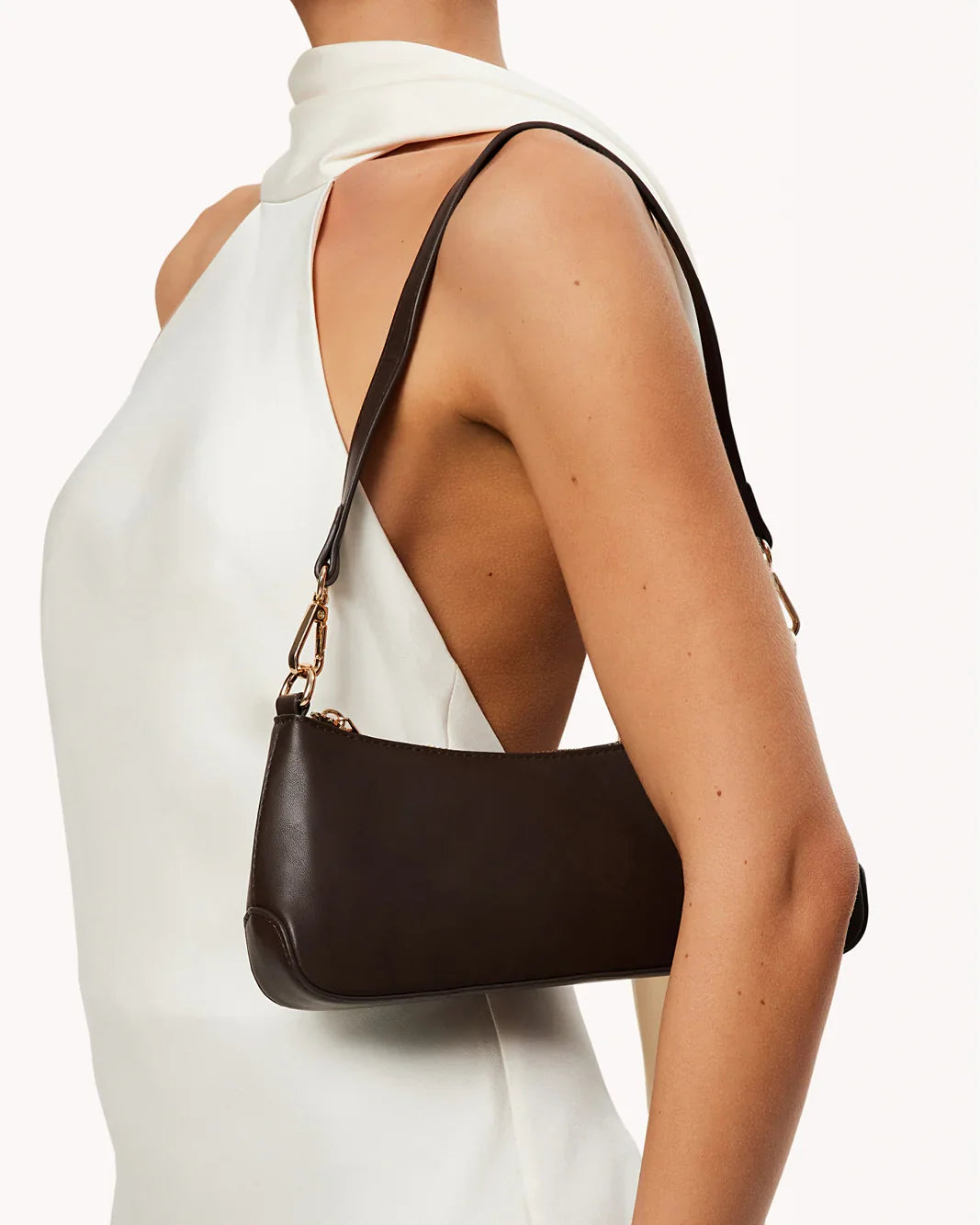 JAMIE SHOULDER BAG - CHOCOLATE-CHOCOLATE