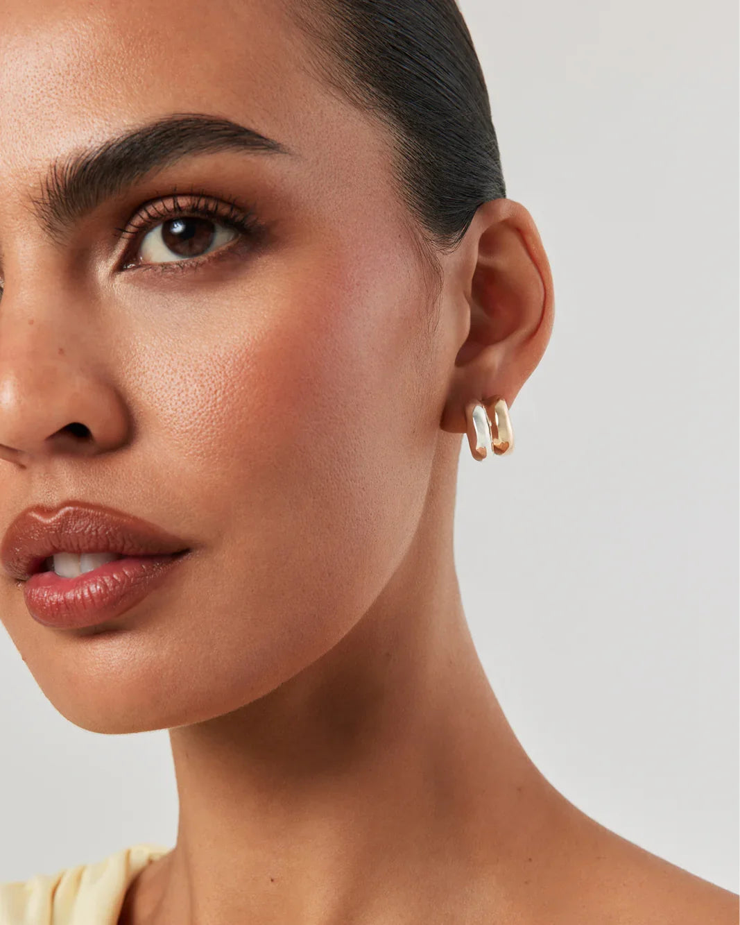 RIVER EARRINGS - GOLD-SILVER