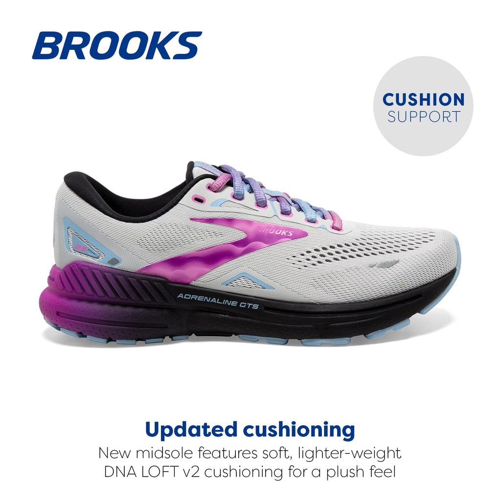 Brooks Adrenaline Gts 23 Womens Black/Light Blue/P