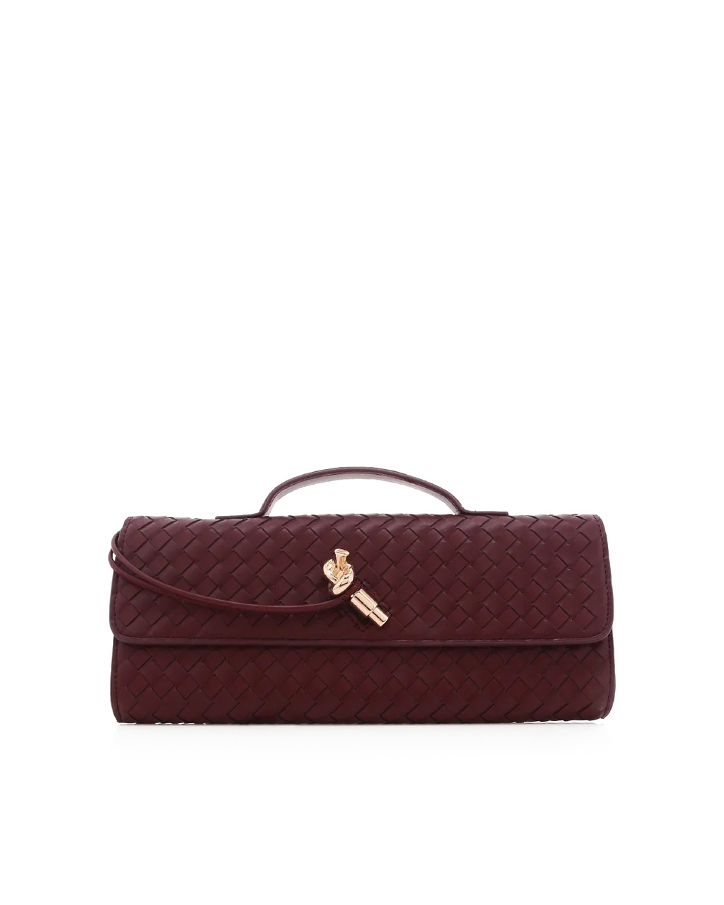 ALICE CLUTCH BAG - WINE
