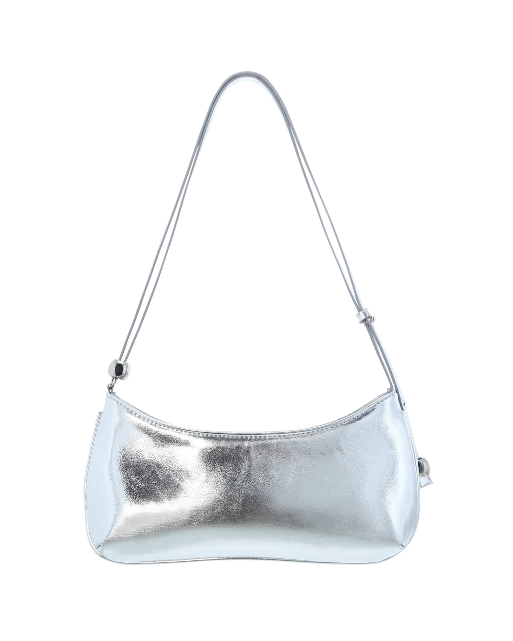 ROSABELLE SHOULDER BAG - SILVER METALLIC
