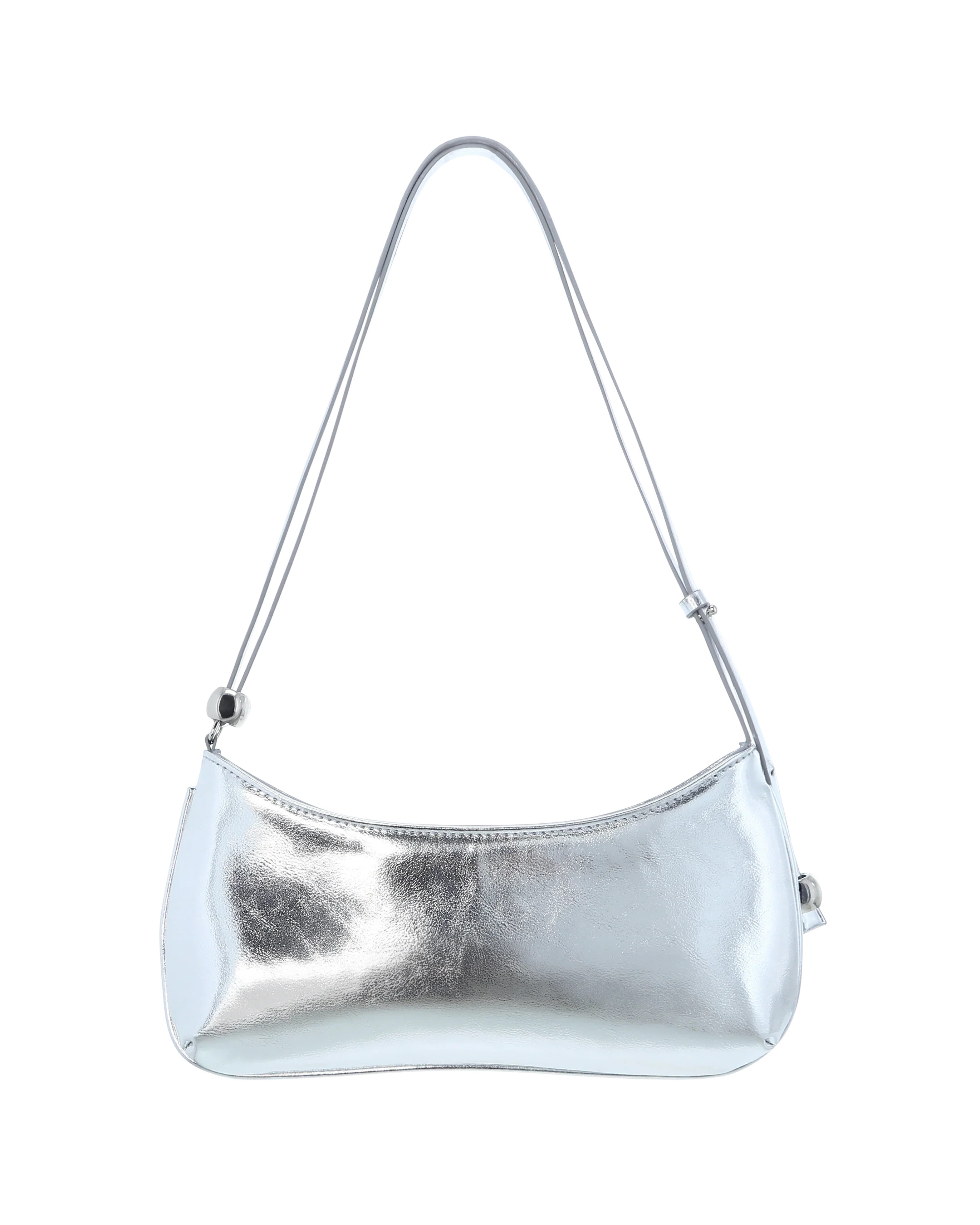 ROSABELLE SHOULDER BAG - SILVER METALLIC