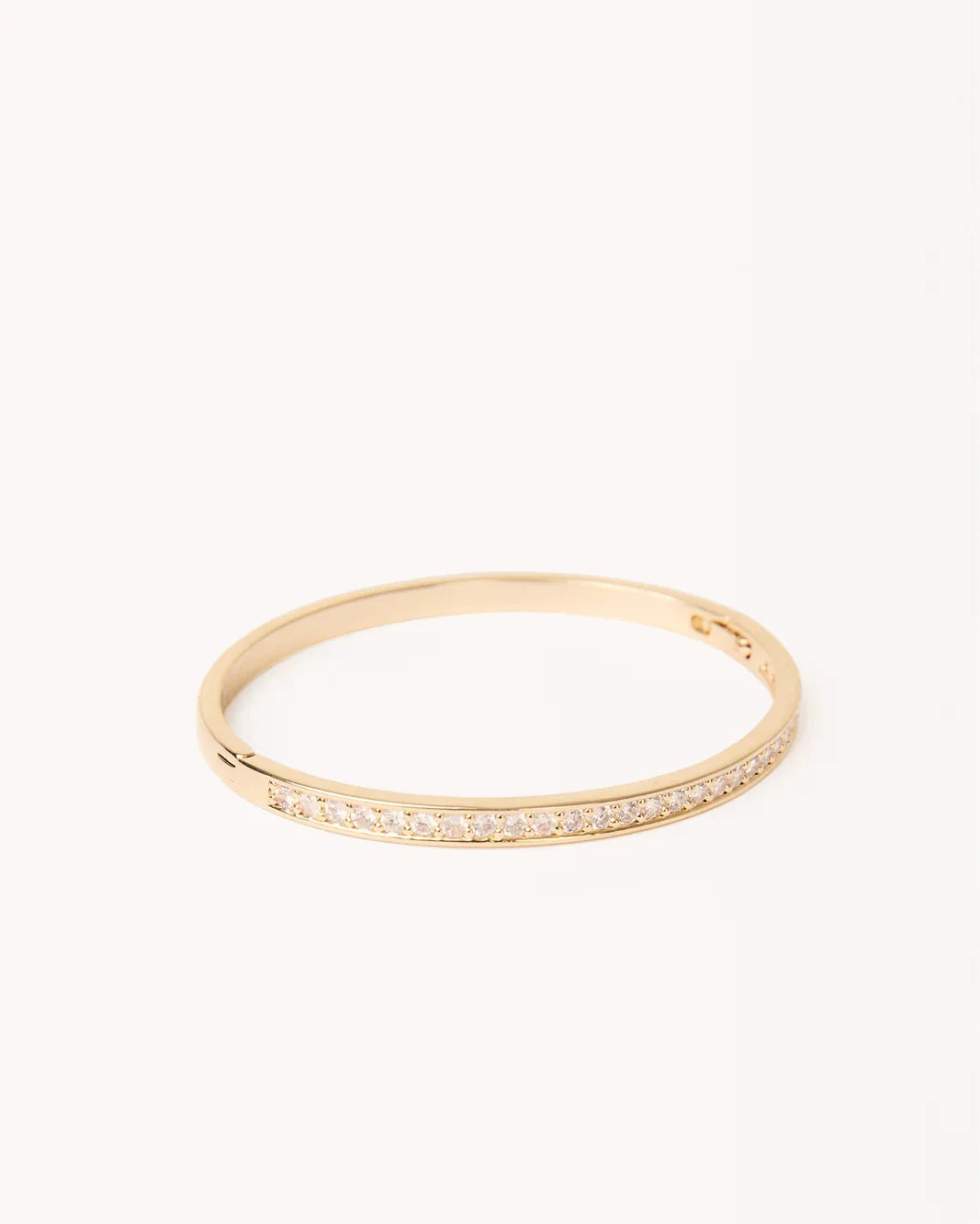 KAIYA BANGLE - GOLD PLATED 14K-DIAMANTE