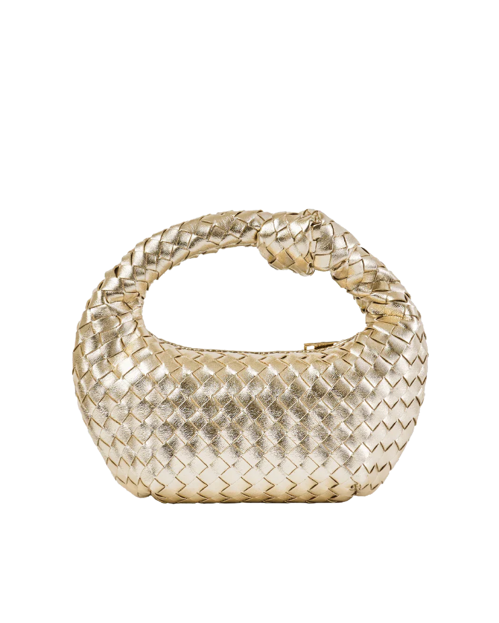 KERI HANDLE BAG - GOLD METALLIC