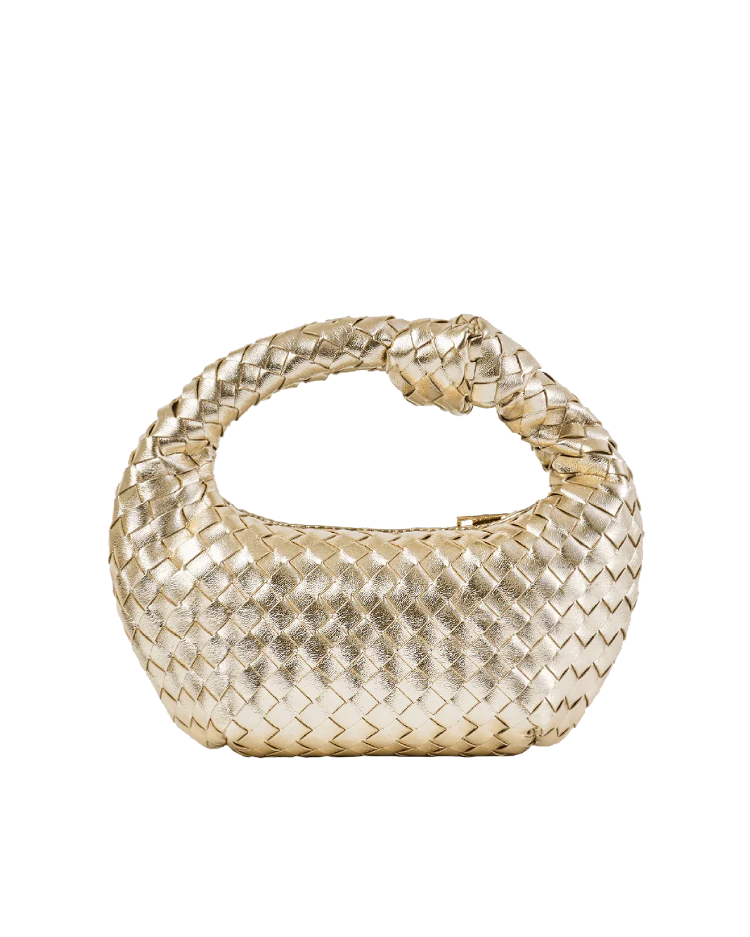 KERI HANDLE BAG - GOLD METALLIC
