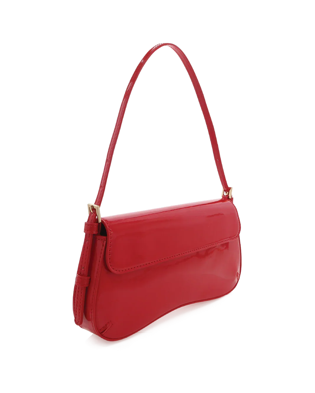 SABELLA SHOULDER BAG - CHILLI PATENT-GOLD
