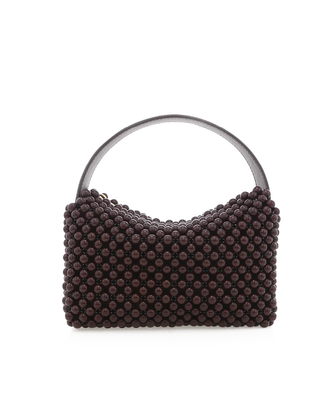 JEANIE HANDLE BAG - CHOCOLATE