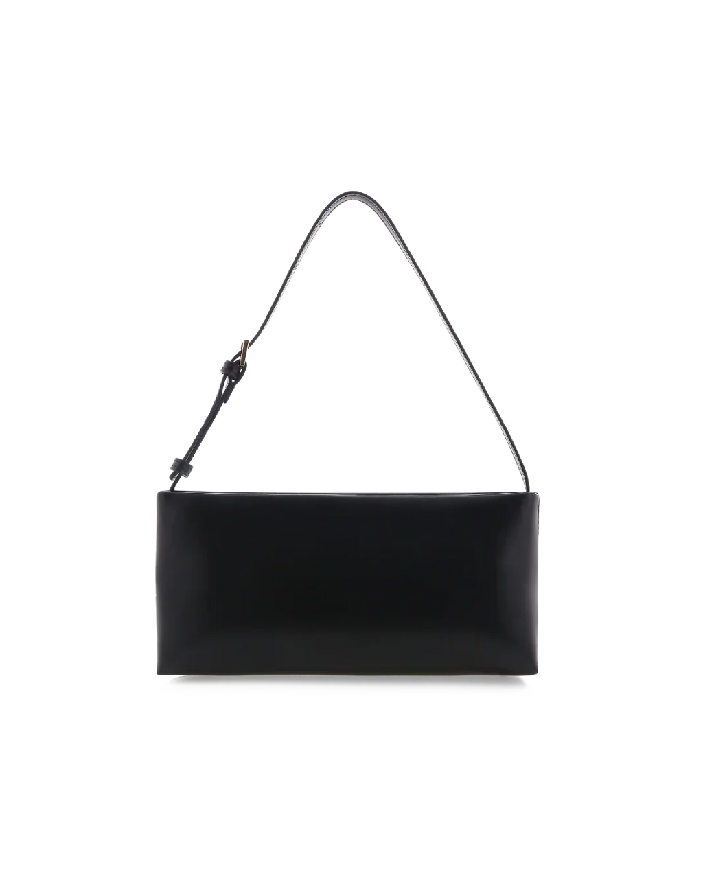 LIVIA SHOULDER BAG - BLACK SHINE