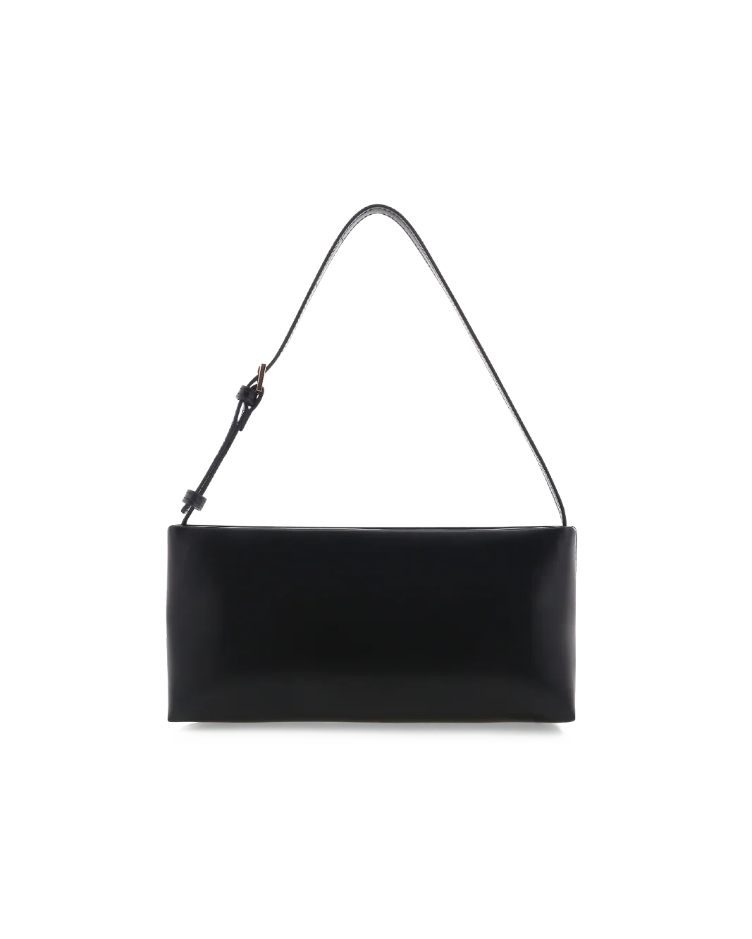 LIVIA SHOULDER BAG - BLACK SHINE