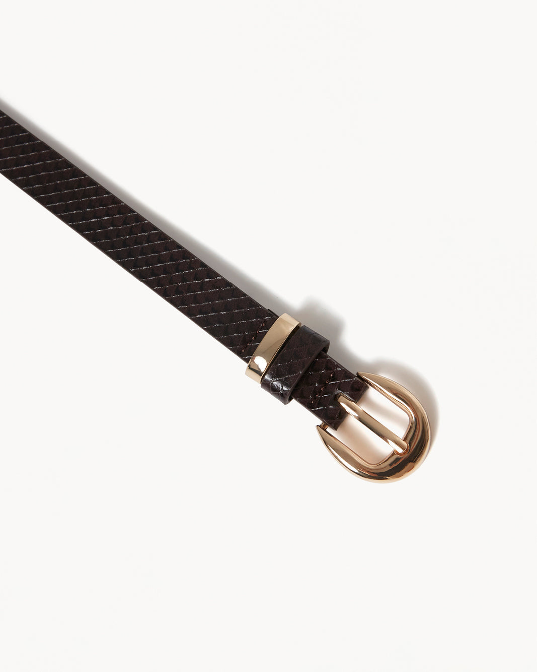 BELLA BELT - CHOCOLATE SCALE-GOLD