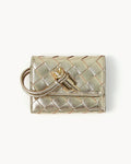 ALICE WALLET - GOLD METALLIC