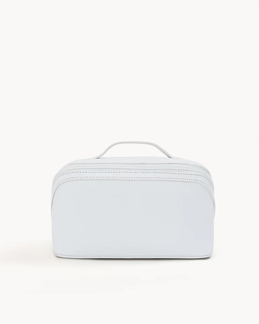 EXPANDABLE COSMETIC CASE - BONE SAFFIANO