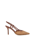 KAMERON - DARK TAN-NATURAL RAFFIA