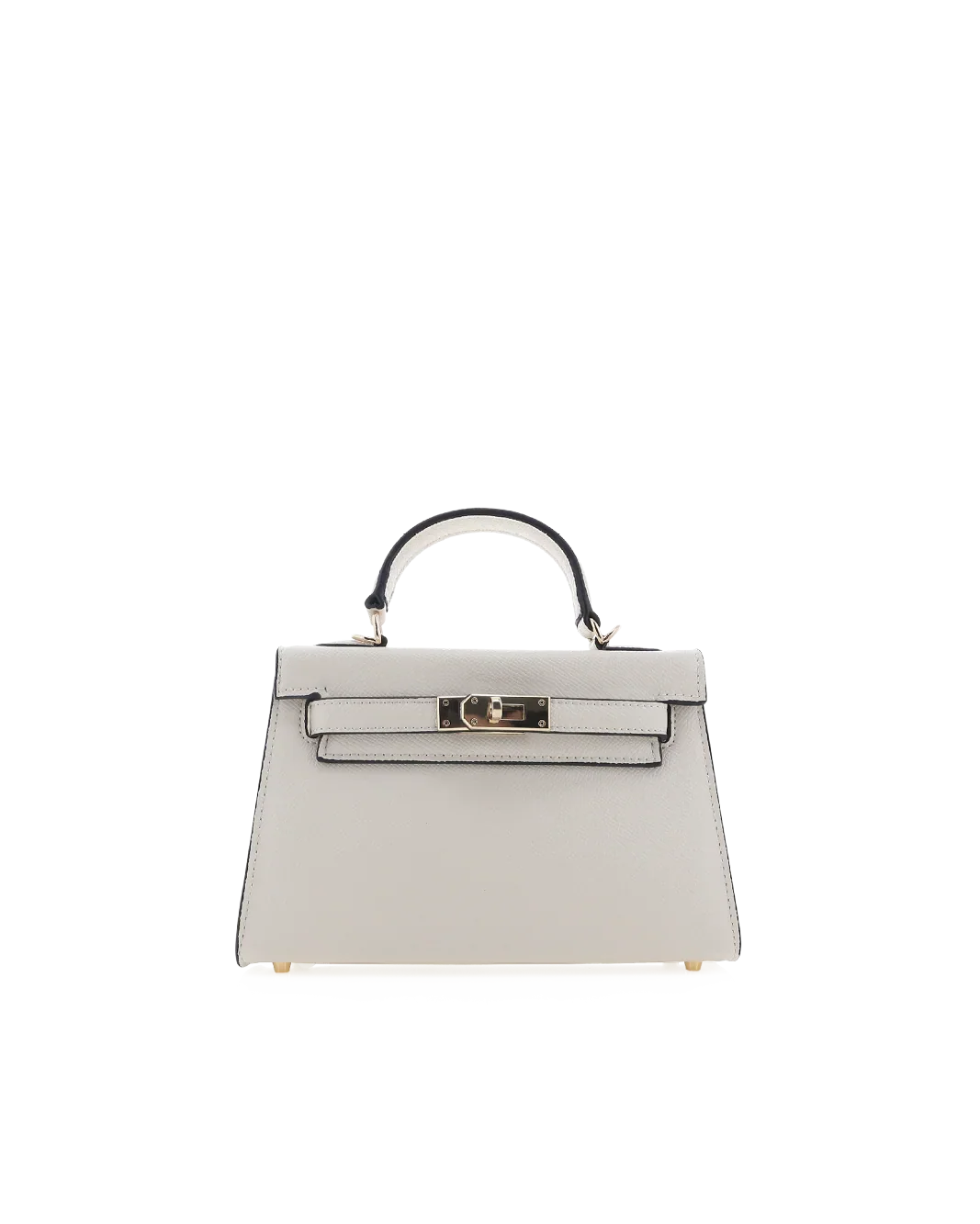HARIETTE HANDLE BAG - BONE