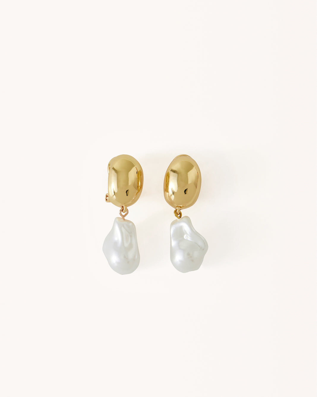 ELLE EARRING - GOLD-PEARL