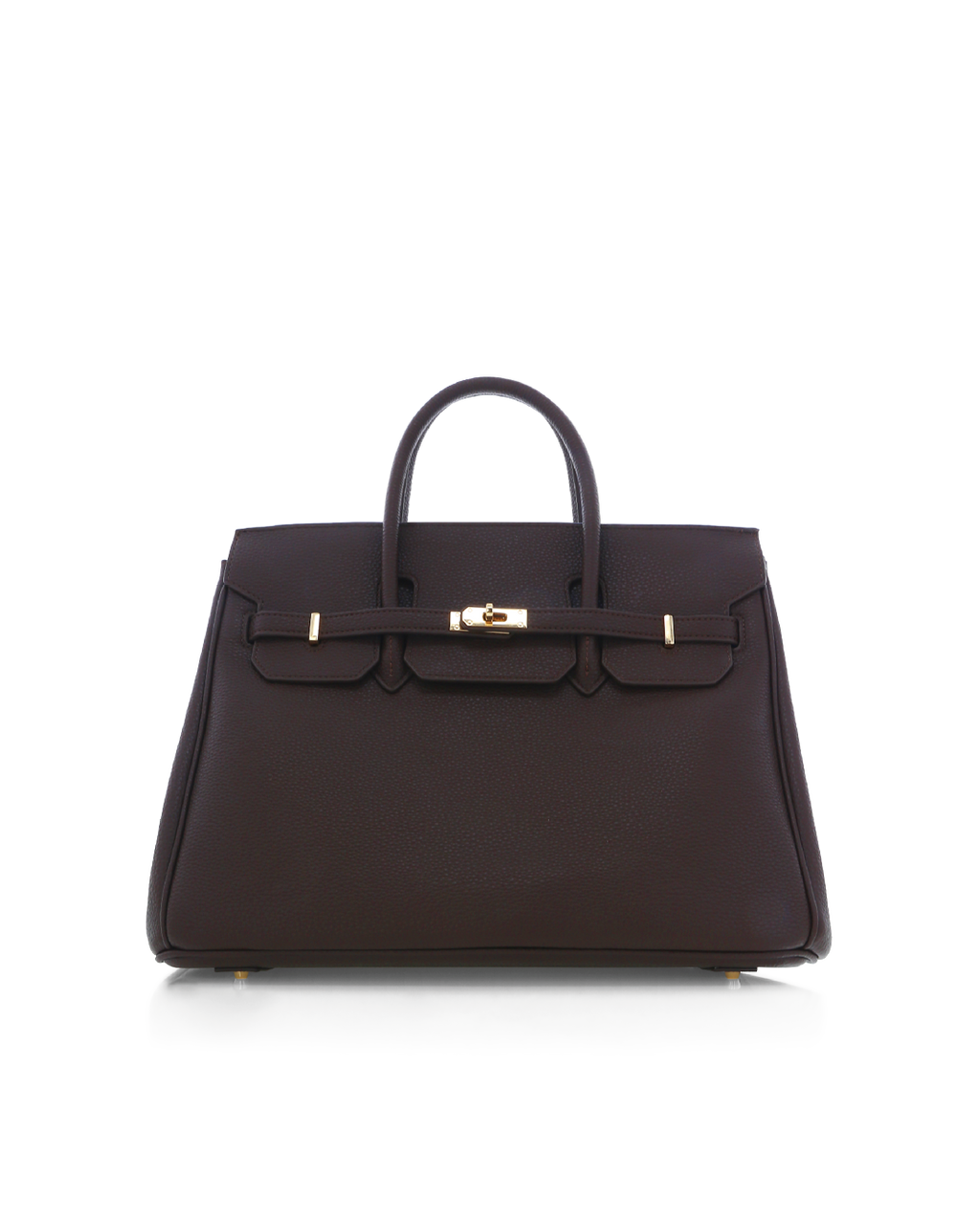 HAMPTON LARGE BAG - CHOCOLATE PEBBLE