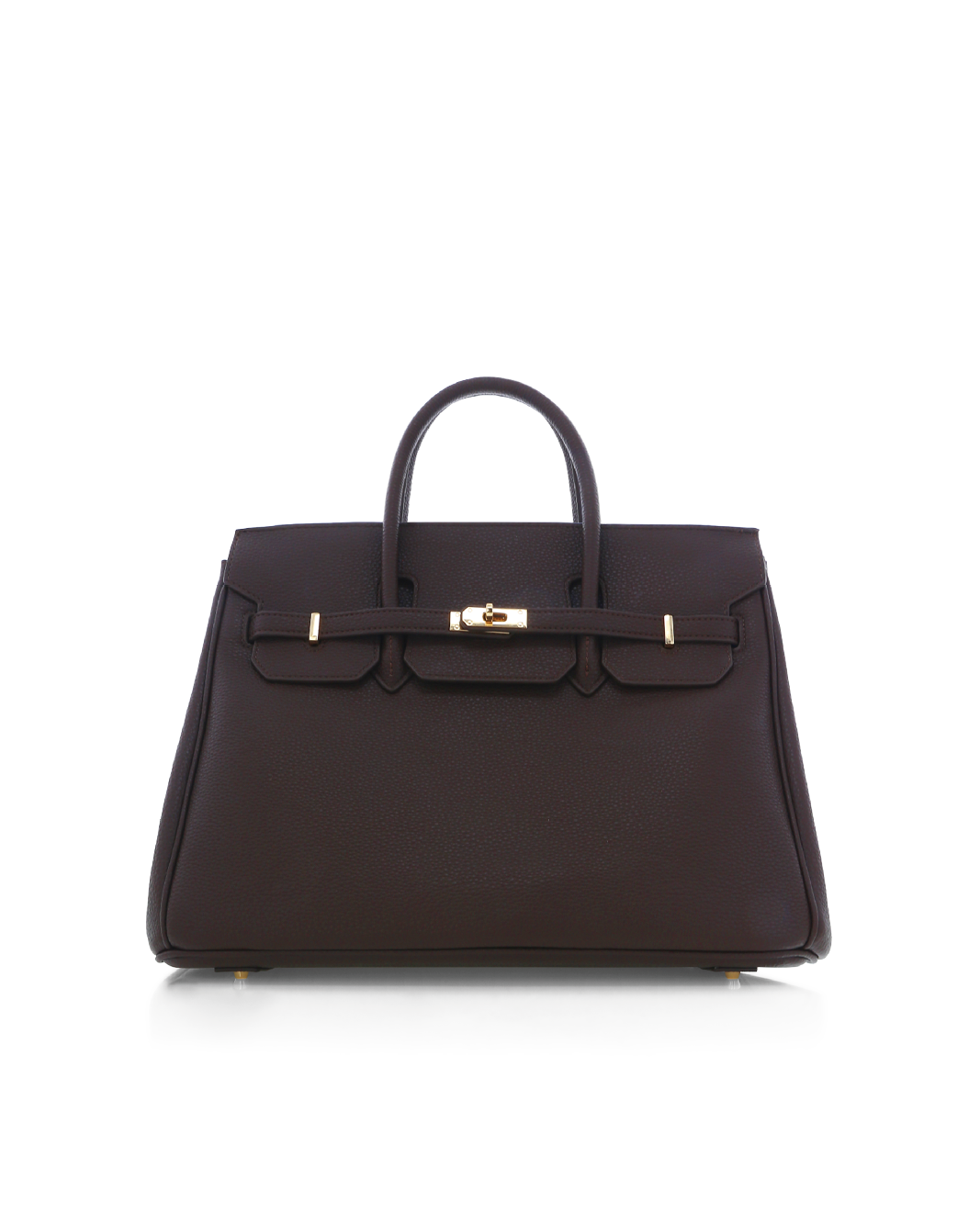 HAMPTON LARGE BAG - CHOCOLATE PEBBLE