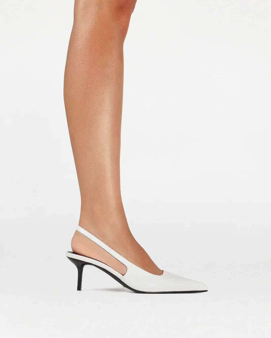 NAVEAH - WHITE PATENT CROC