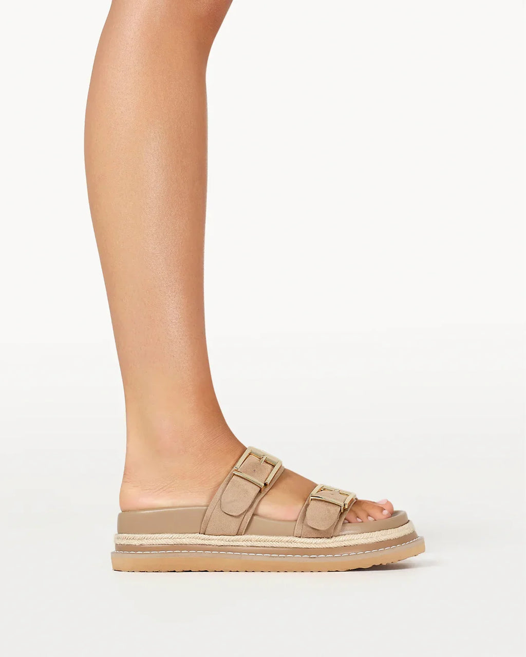 AIDAN - WARM TAUPE SUEDE