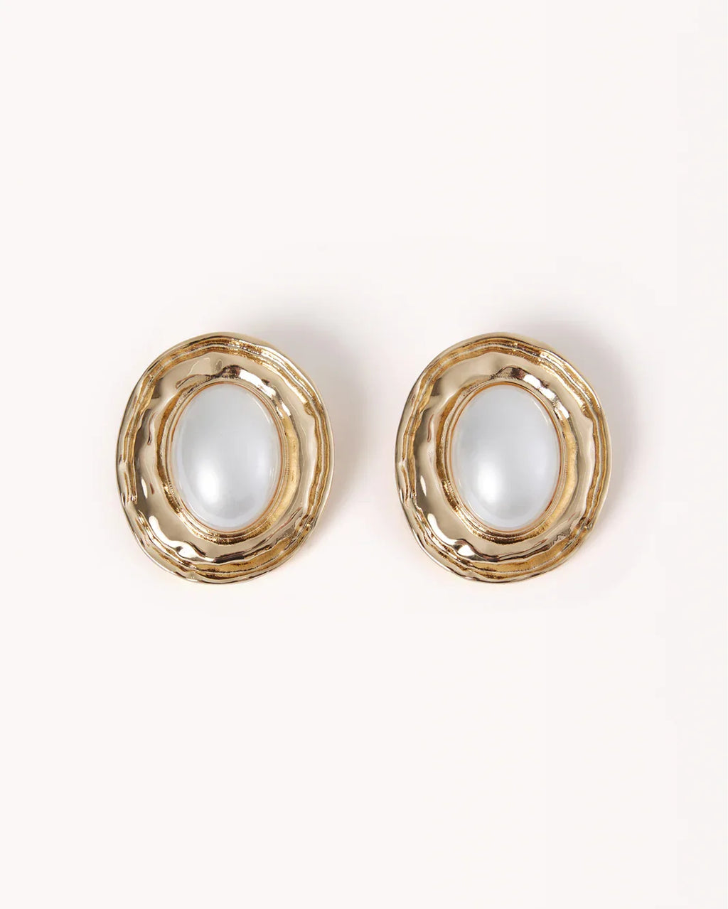 EVIE EARRINGS - GOLD-PEARL