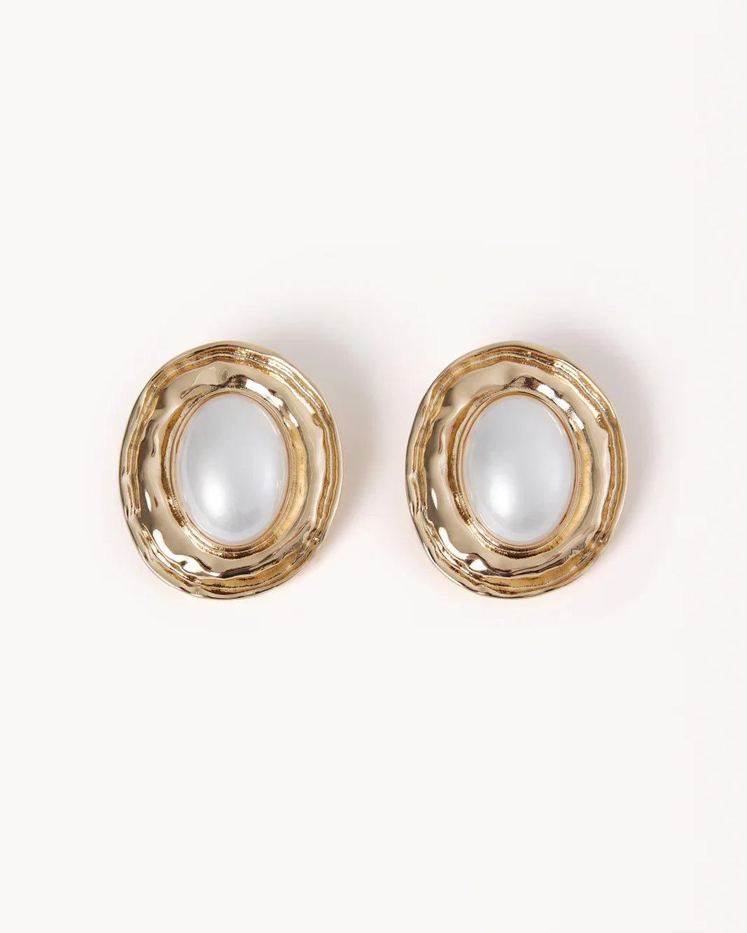 EVIE EARRINGS - GOLD-PEARL