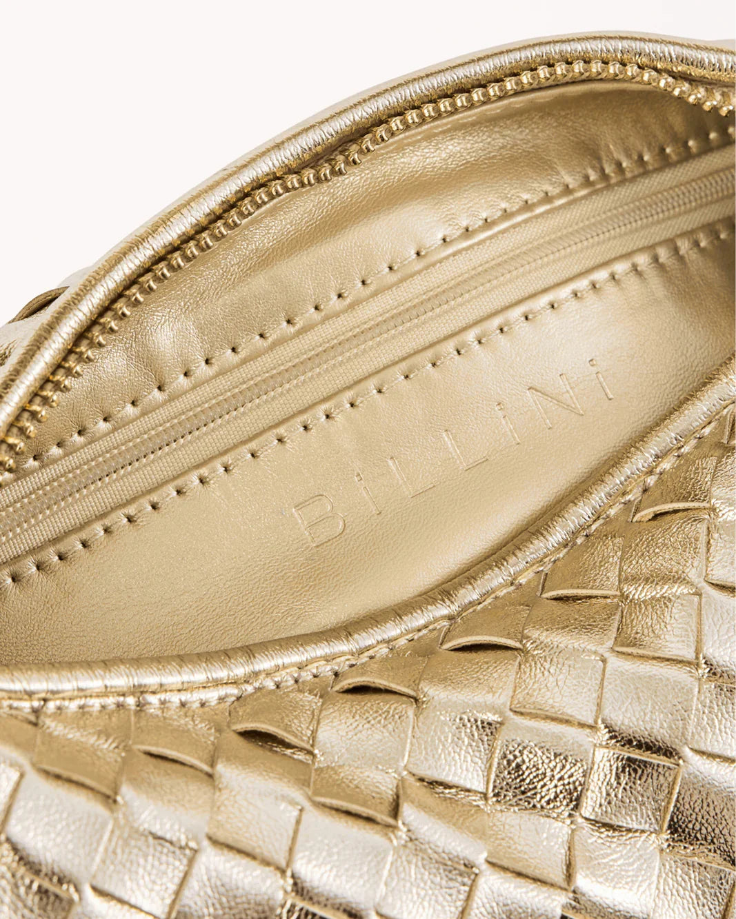 KERI HANDLE BAG - GOLD METALLIC