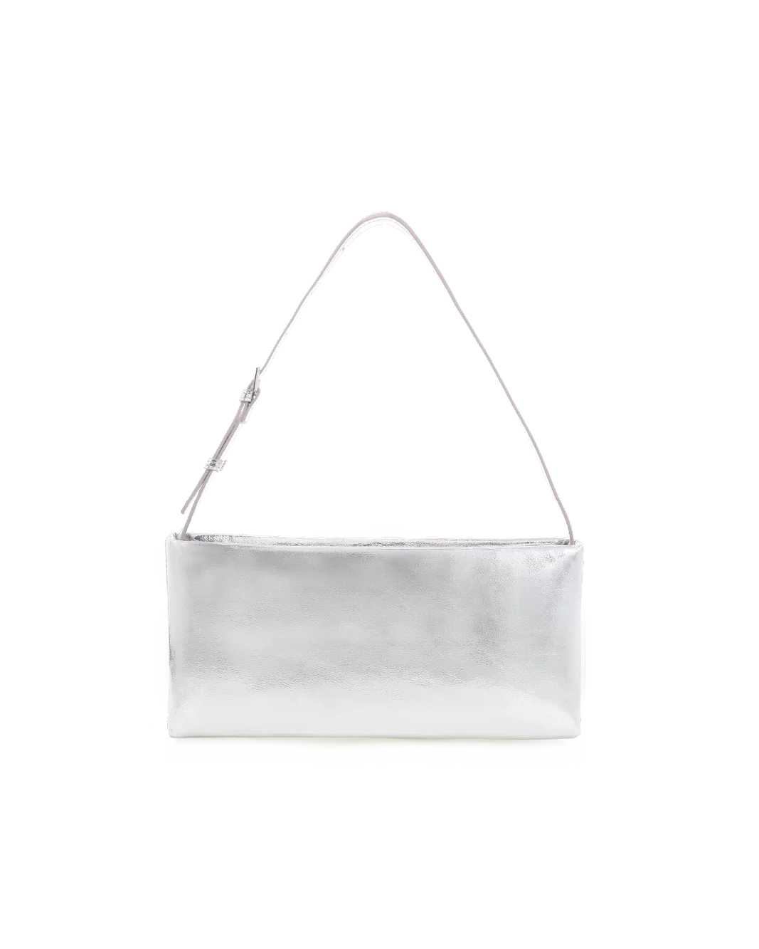 LIVIA SHOULDER BAG - SILVER METALLIC