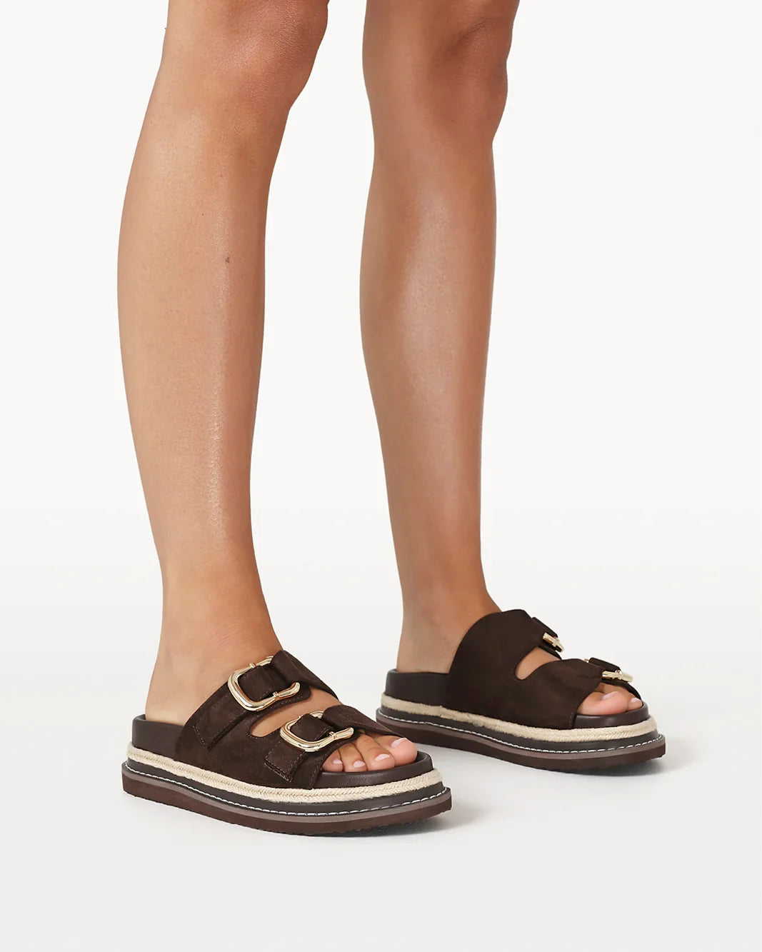 ALESSIA - DARK CACAO SUEDE