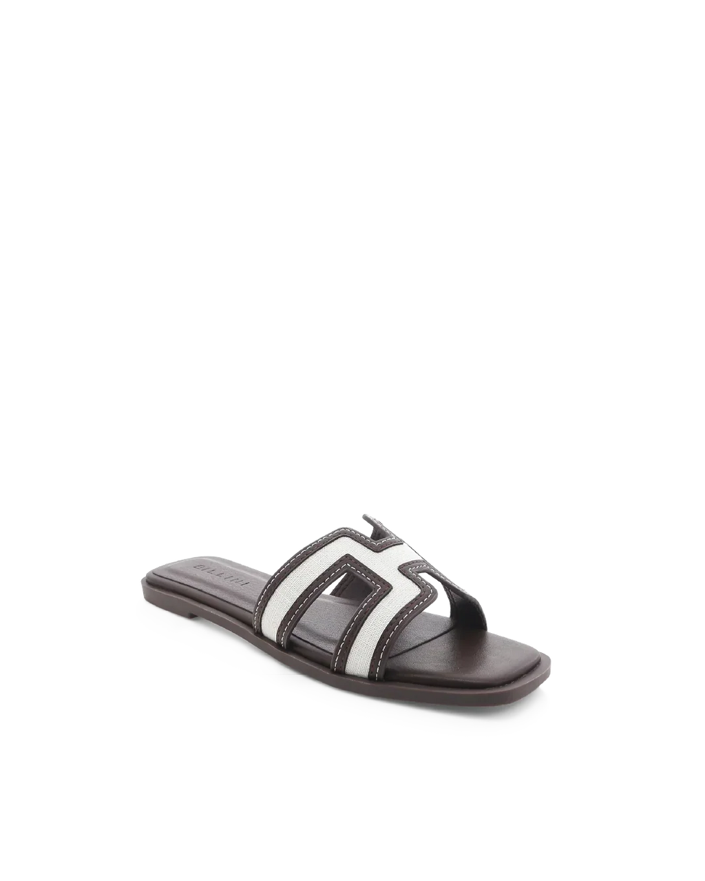 GORDY - NATURAL LINEN-CHOCOLATE