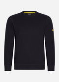Badge sweat - black
