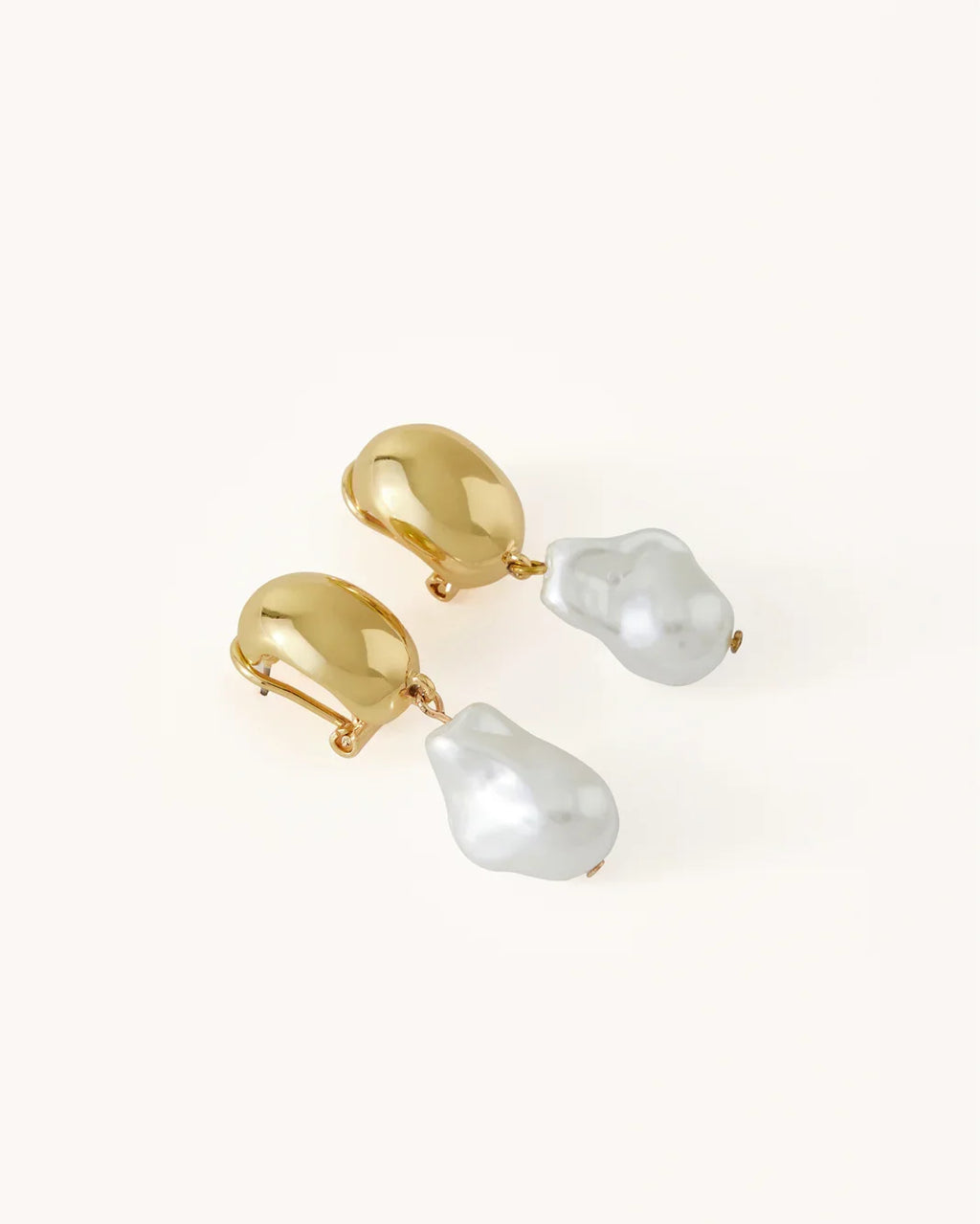 ELLE EARRING - GOLD-PEARL