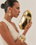 ELODY CLUTCH BAG - GOLD