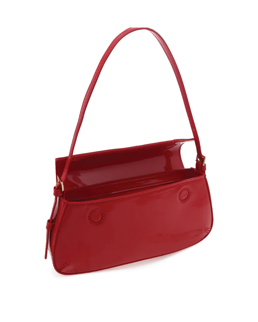 SABELLA SHOULDER BAG - CHILLI PATENT-GOLD