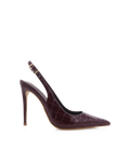 GIOVINA - DARK CHERRY PATENT CROC
