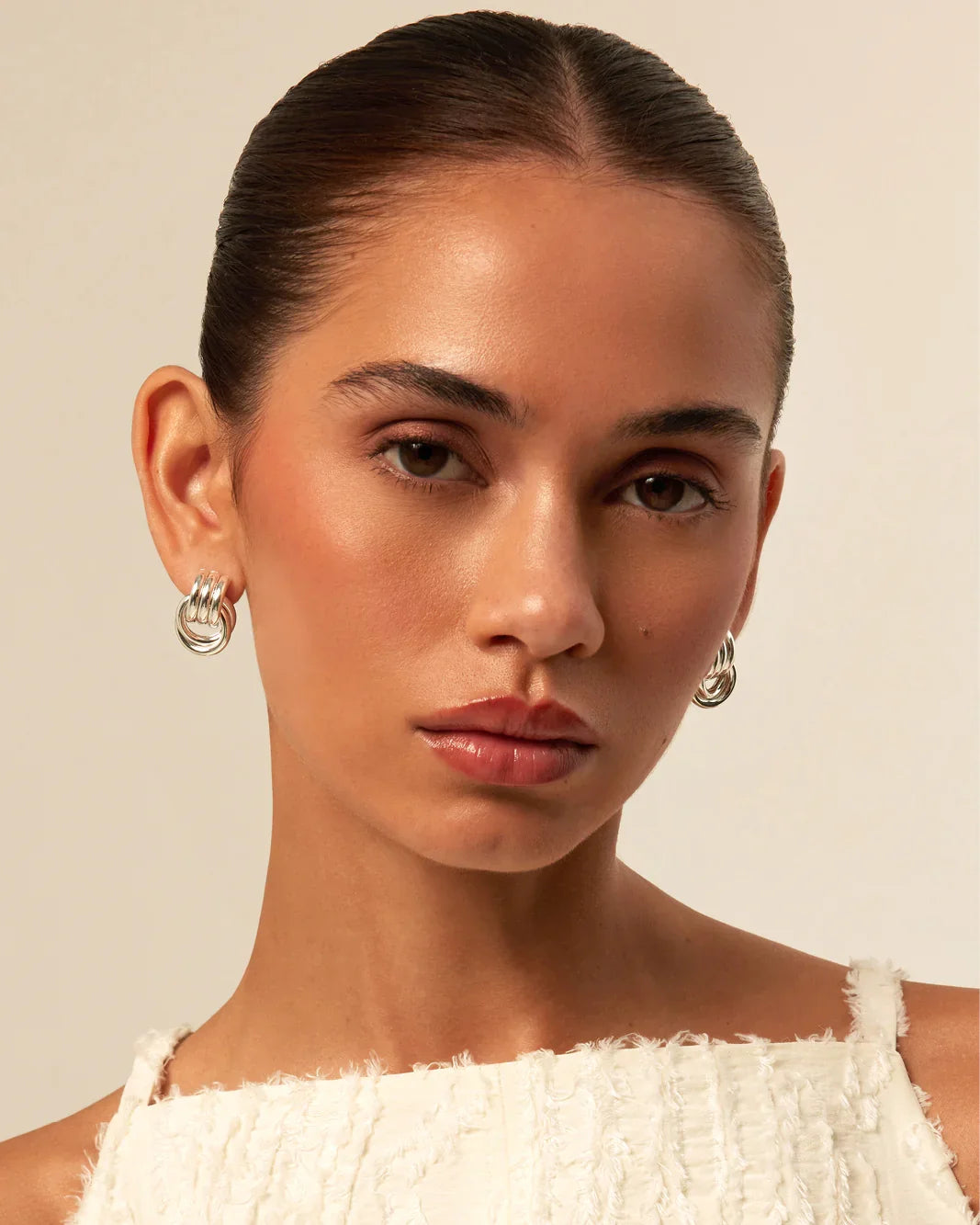 ANTHE MINI EARRINGS - SILVER