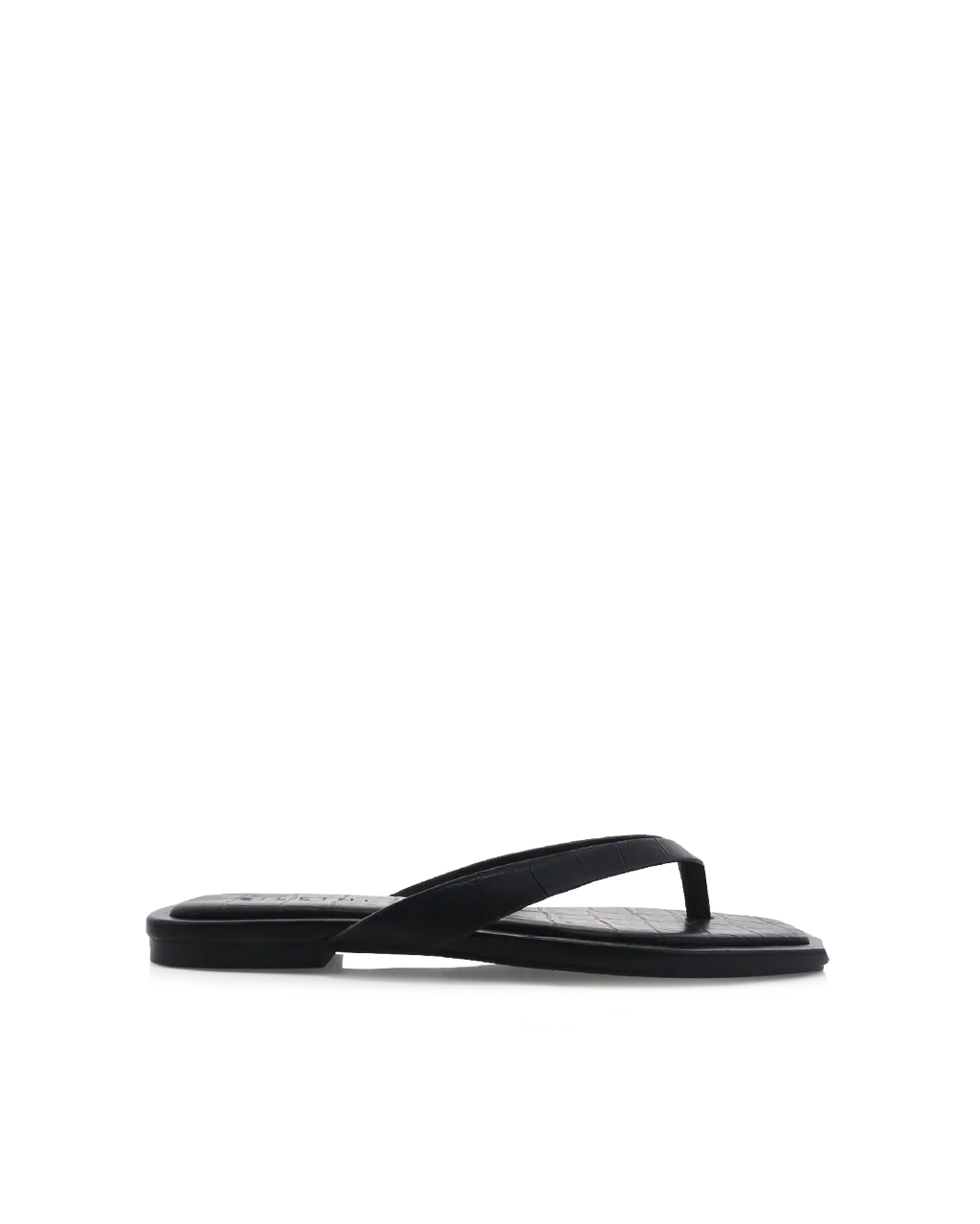 WINFREY - MATTE BLACK CROC