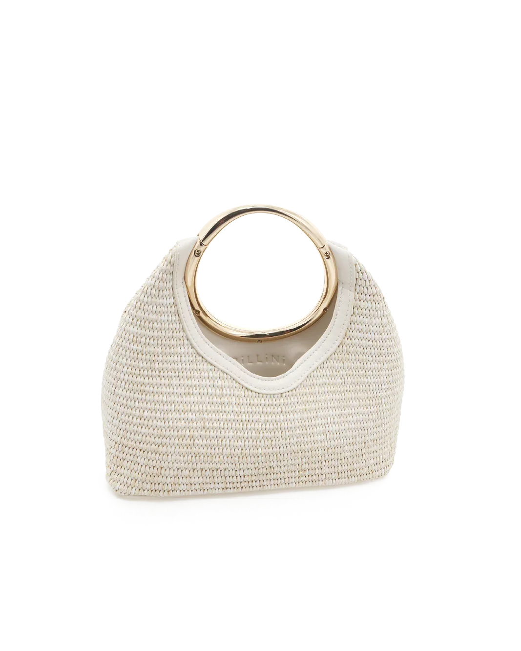 MONROE RAFFIA HANDLE BAG - CREAM RAFFIA-BONE