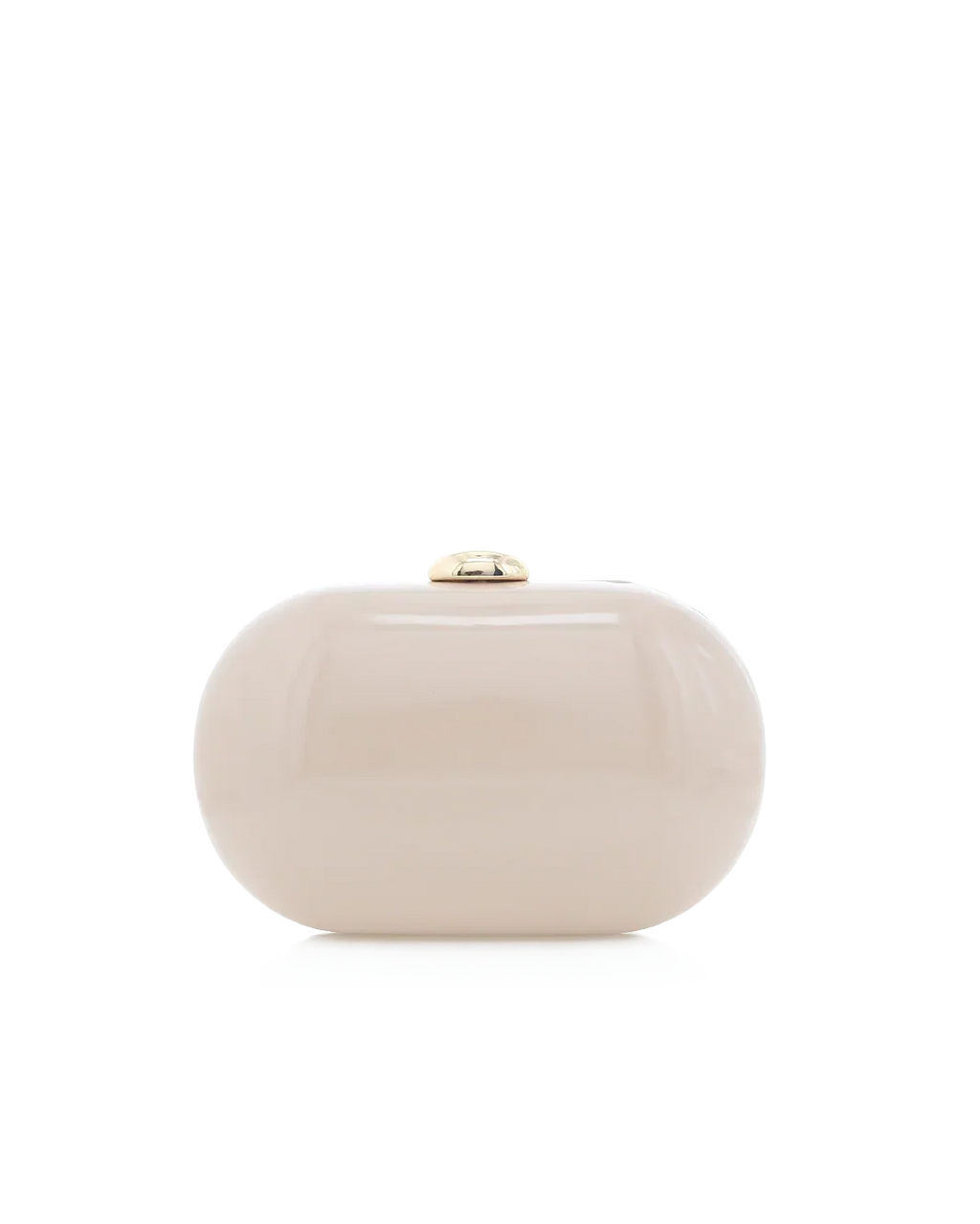 SELENA CLUTCH BAG - NUDE PATENT