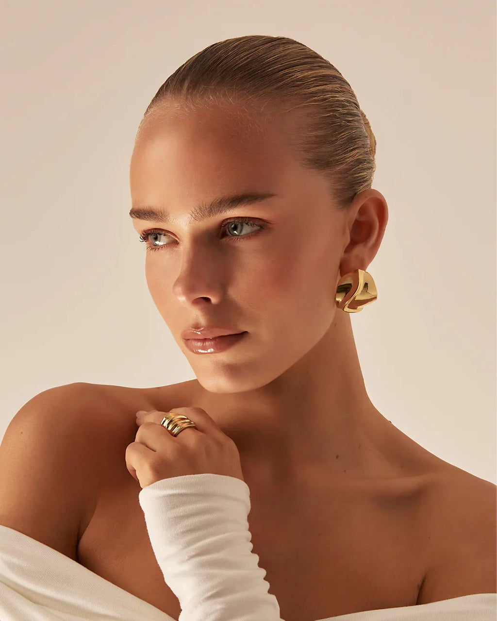 GOLDY EARRINGS - GOLD PLATED 18K