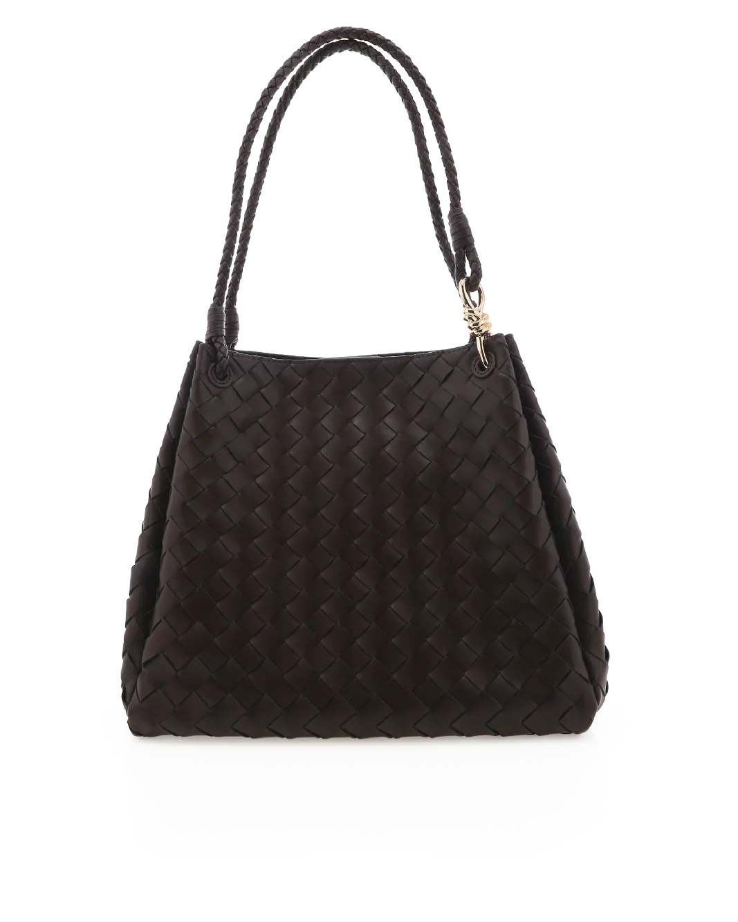 LENI SHOULDER BAG - DARK CACAO