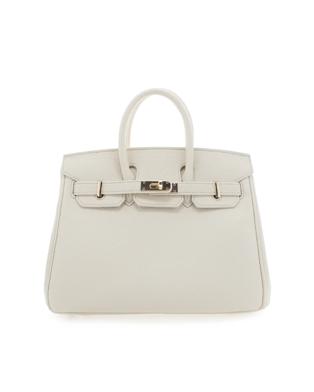 HAMPTON HANDLE BAG - CREAM PEBBLE