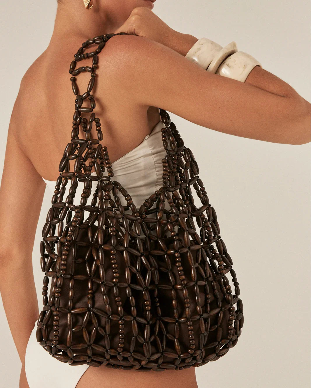 HAVANA SHOULDER BAG - CHOCOLATE