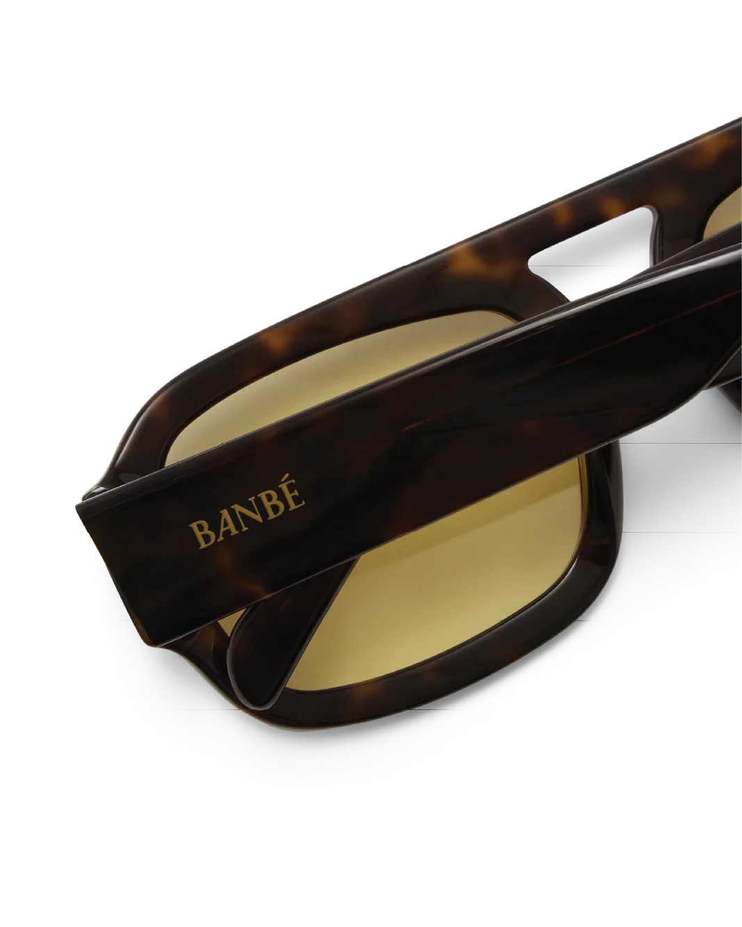 THE SUKI - DARK HAVANA TORT-YELLOW