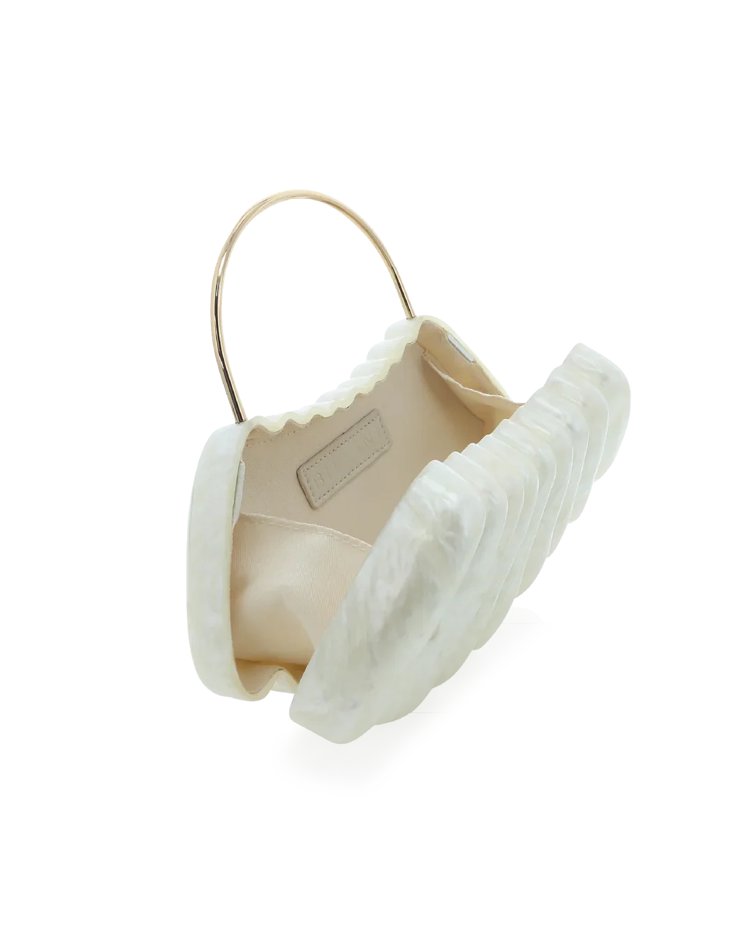HEDY HANDLE BAG - CREAM