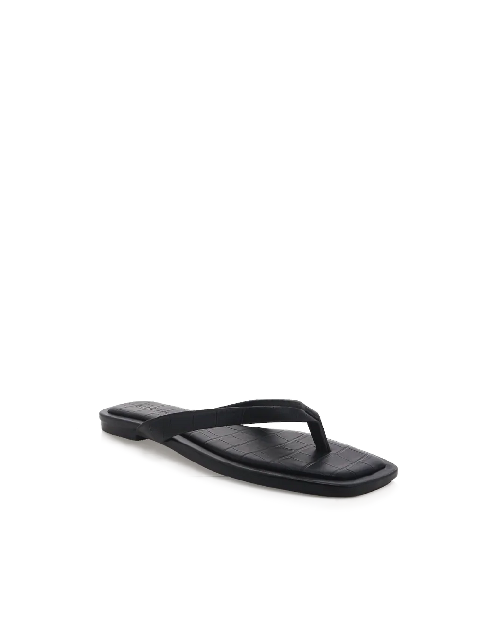 WINFREY - MATTE BLACK CROC