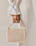 JEANIE HANDLE BAG - BONE