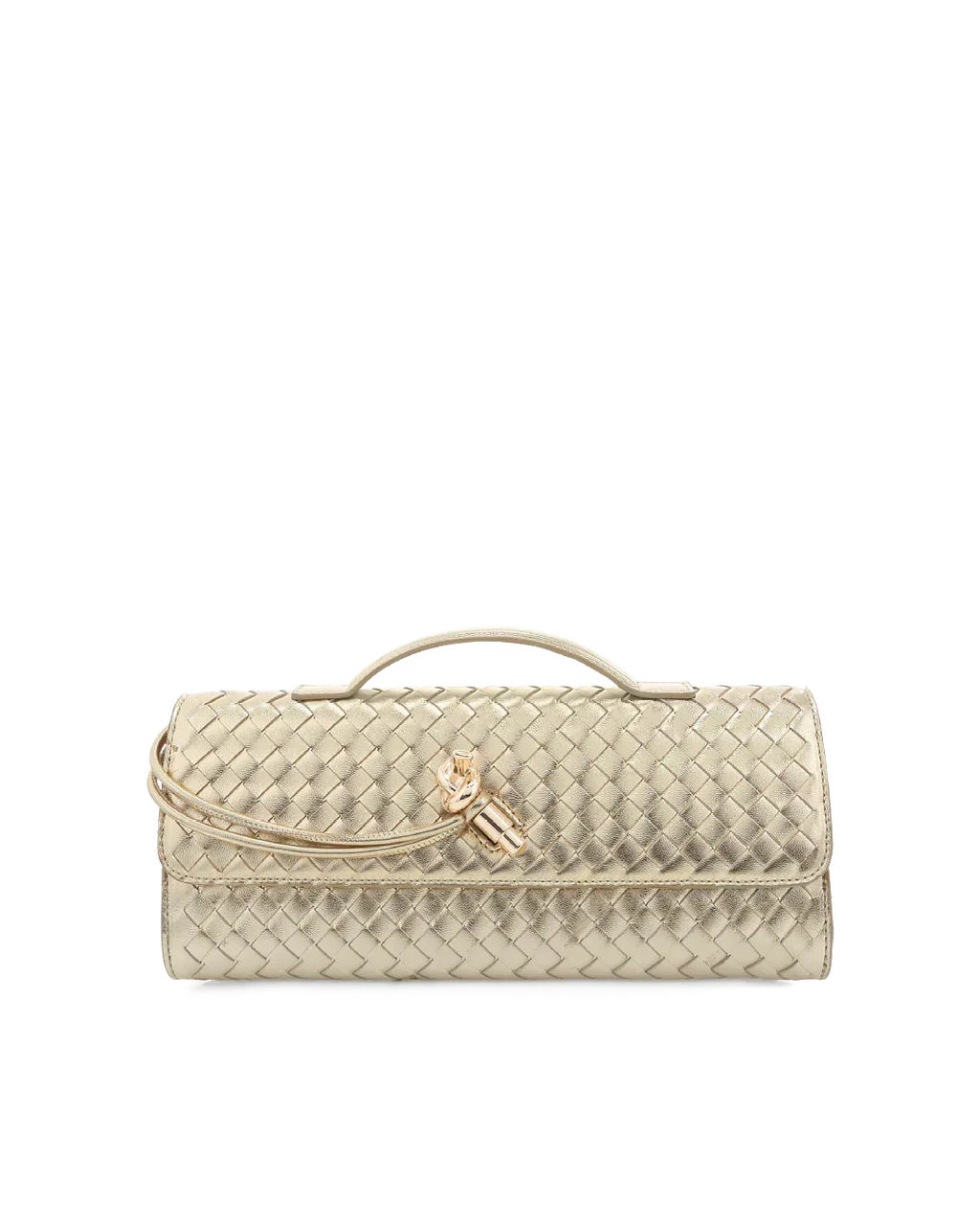 ALICE CLUTCH BAG - GOLD METALLIC